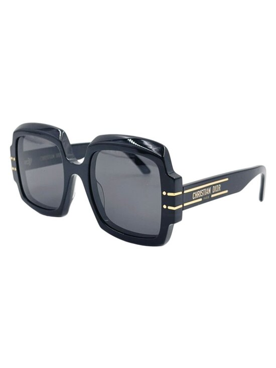 Dior Signature S1u Acetate Black Sunglasses Gold Eyewear main image 4